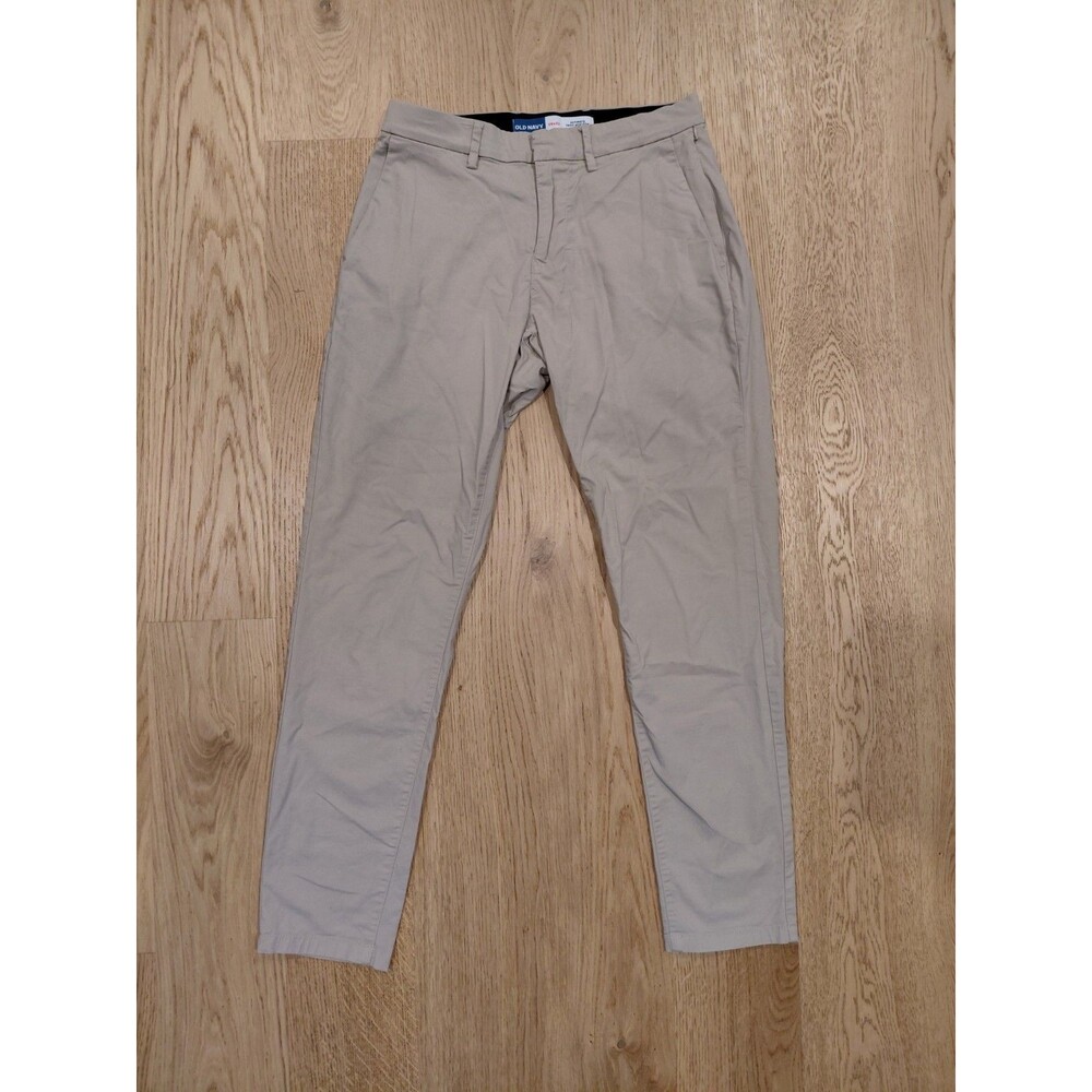 Old Navy Men's khaki chino pants slim fit Size 29x32